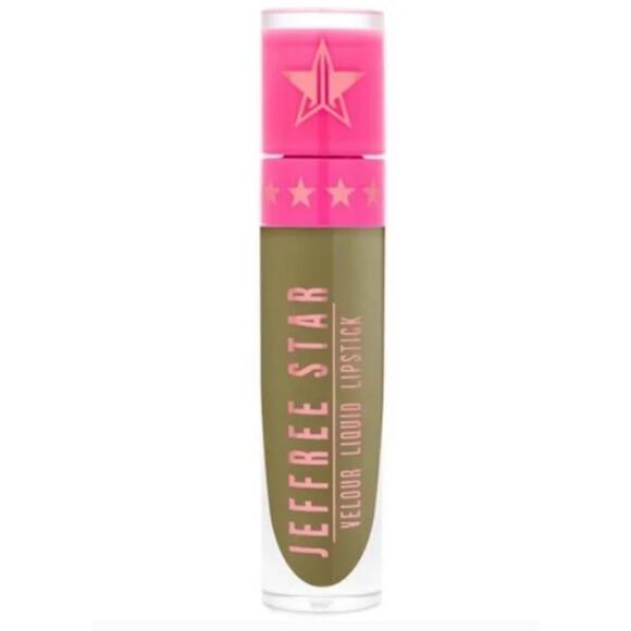 Jeffree Star Dead Presidents Velour Liquid Matte Camo Green Lipstick New in Box - Picture 2 of 4